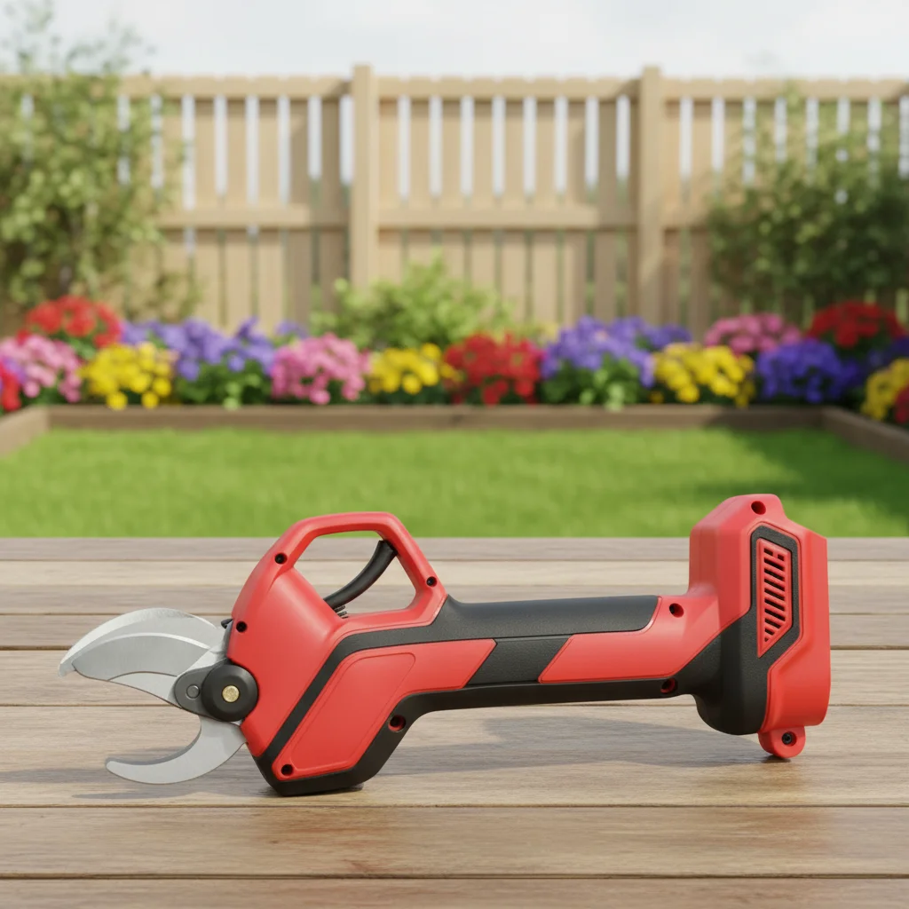 

Cordless electric pruning shears, lithium battery powered branch shears for garden pruning