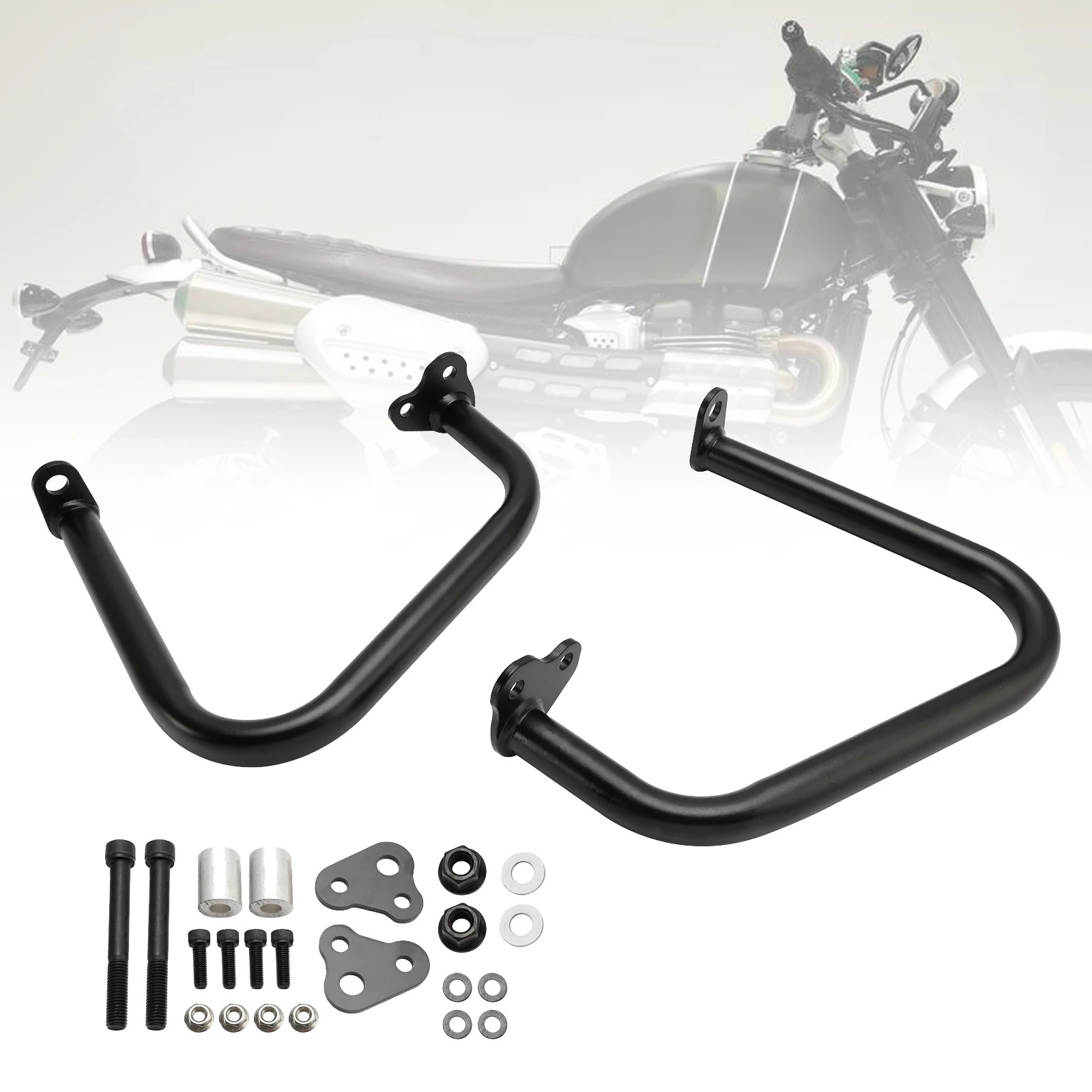 

Topteng Engine Guard Crash Bar Frame Protector Bumper For Scrambler 1200 Xc Xe 21-24