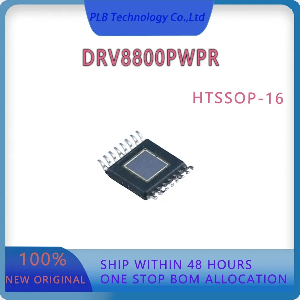 Original DRV8800 Integrated Circuit DRV8800PWPR HTSSOP-16 Electronic 2.8-A Brushed DC Motor Driver Stock IC Chip New