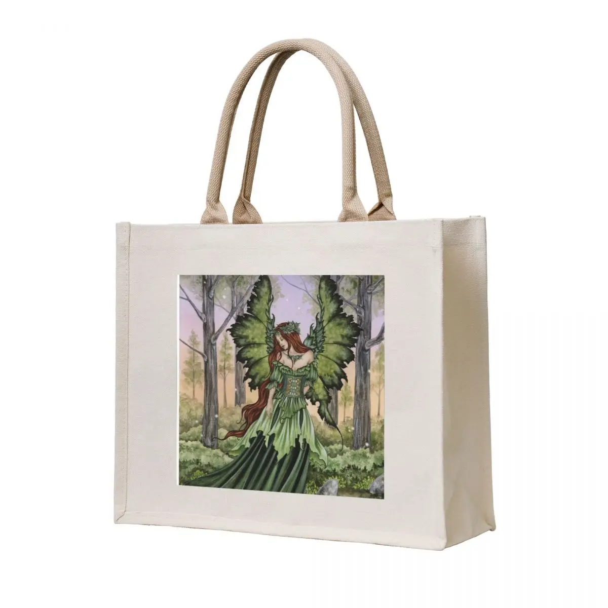 Lady of the Forest Tote Bag shopping bags foldable Women's shopping bag reusable shopping bags