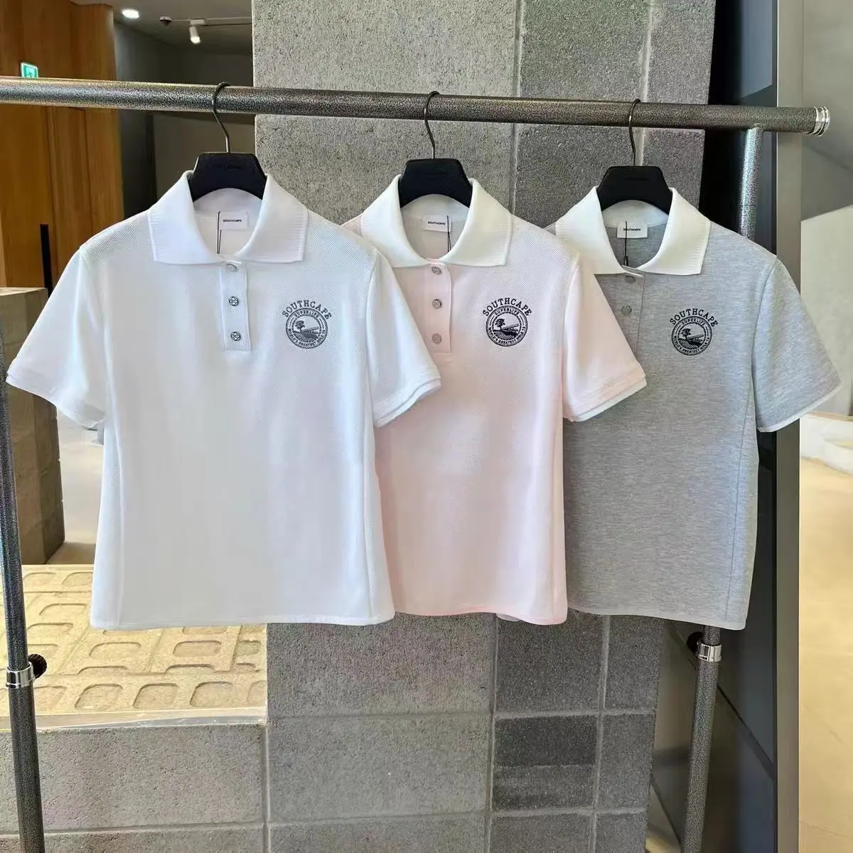 

Women's Spring/Summer Golf Apparel Collar Short-Sleeve T-Shirt Casual Fashion Sports Top Elegant Style