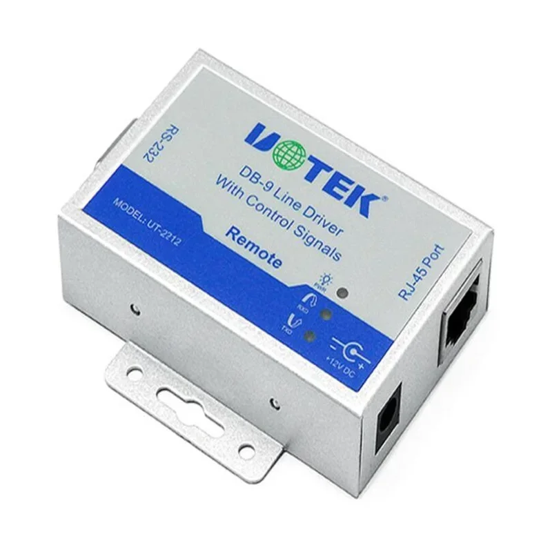 UT-2212/3212 RS-232 Isolated Converter photoelectric isolation line booster extension adapter 1.2km  RJ45 for communication line