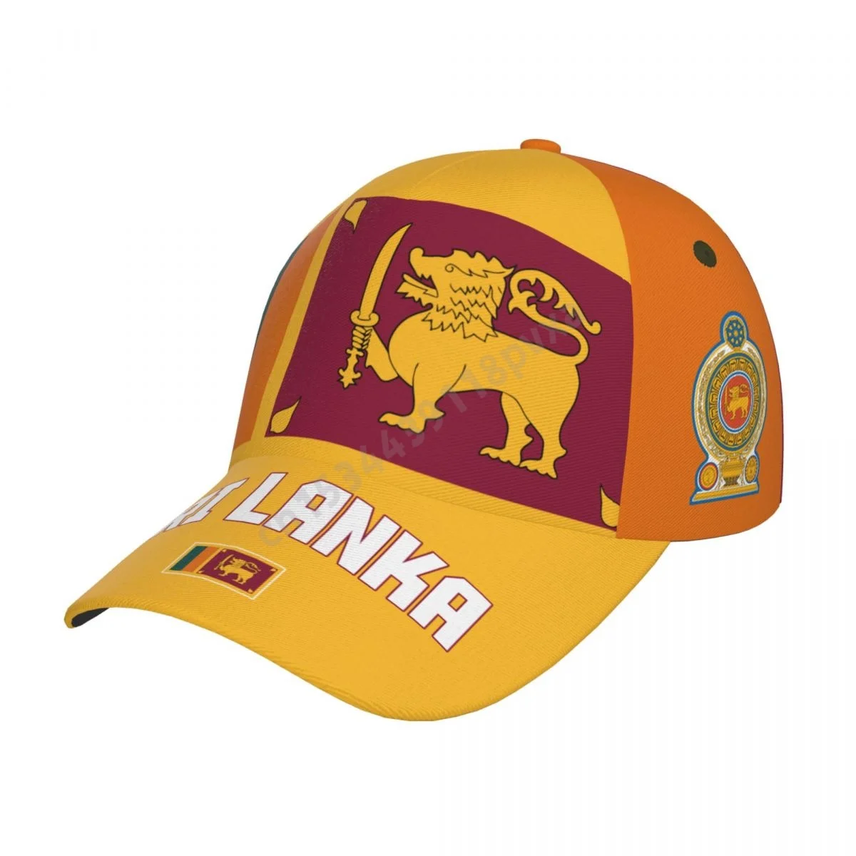 

Unisex Sri Lanka Flag Sri Lankan Adult Baseball Cap Patriotic Hat for Baseball Soccer Fans Men Women