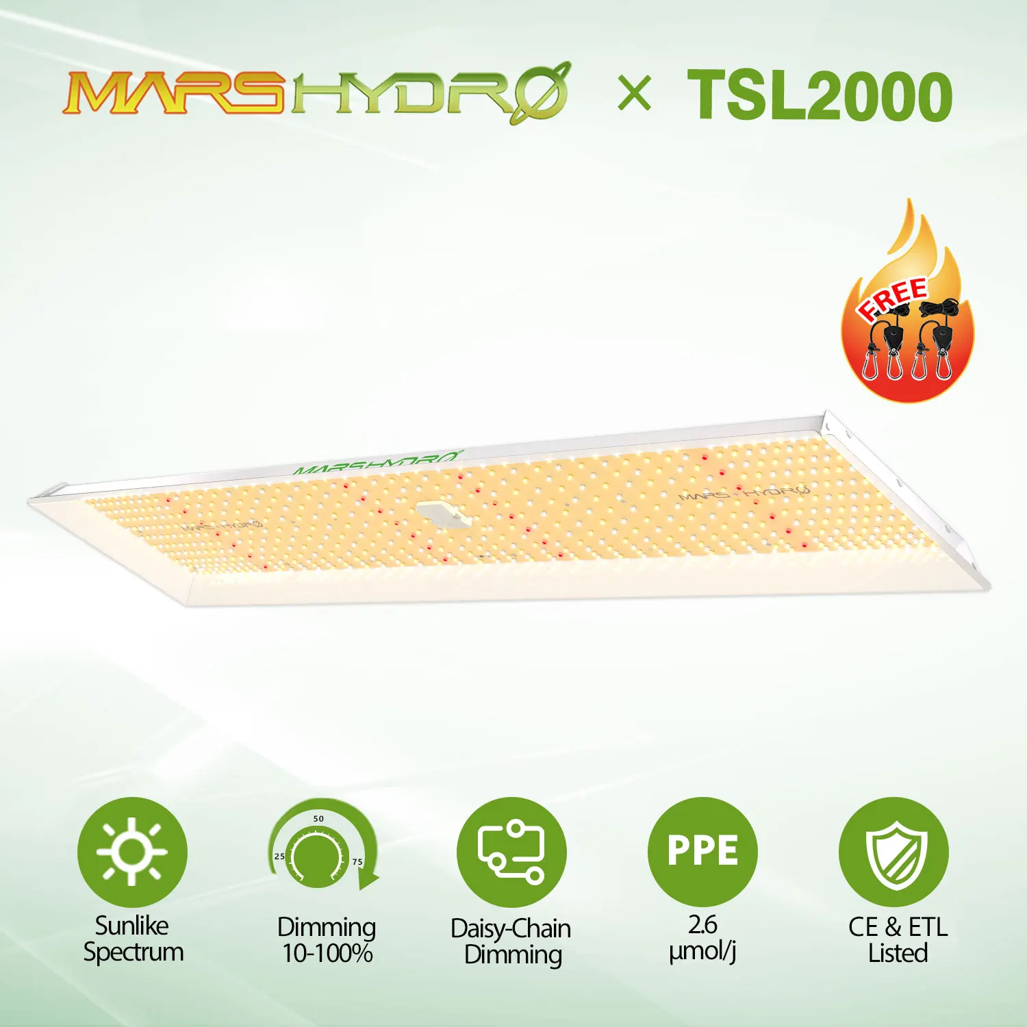 Imagem -02 - Marshydro-regulável Led Crescer Luz Espectro Completo Sistema Hidropônico de Plantas Interiores Quantum Board Lamp ts 600 1000 2000 3000