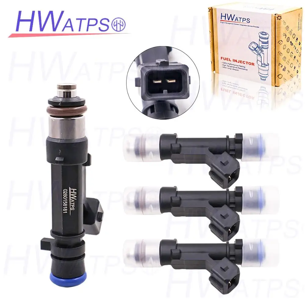 4 قطعة 0280158181 العلامة التجارية الجديدة حاقن الوقود فوهة ل فوكسهول كورسا آدم أسترا ميريفا أوبل أجيلا أسترا كومبو كورسا 5817425