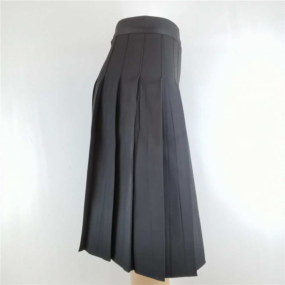 58cm Long Skirts for Women Long Pleated Skirt Korean Fashion Clothing Black White Plus Size Skirt Cosplay HarajukuY2k Clothes