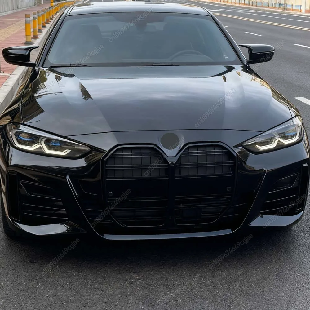 

Автомобильный передний бампер, решетка для почек, глянцевая черная гоночная решетка для BMW 4 серии G26 4-дверный Gran Coupe 2021-2024 с тюнингом кузова ACC