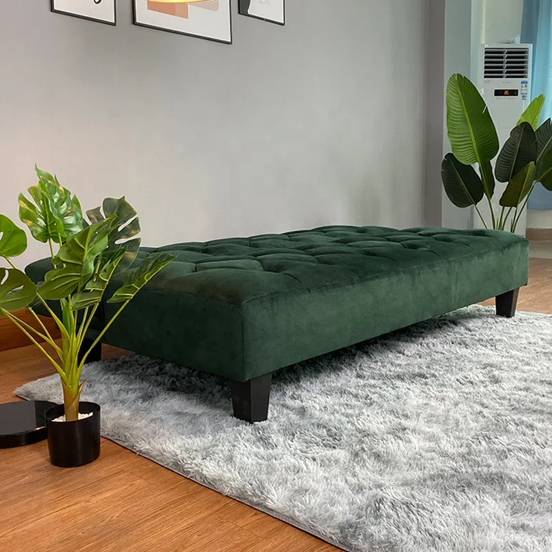 #￥Modern Design Sofa Bed Two Seaters Foldable Fabric Sofa Cum Bed