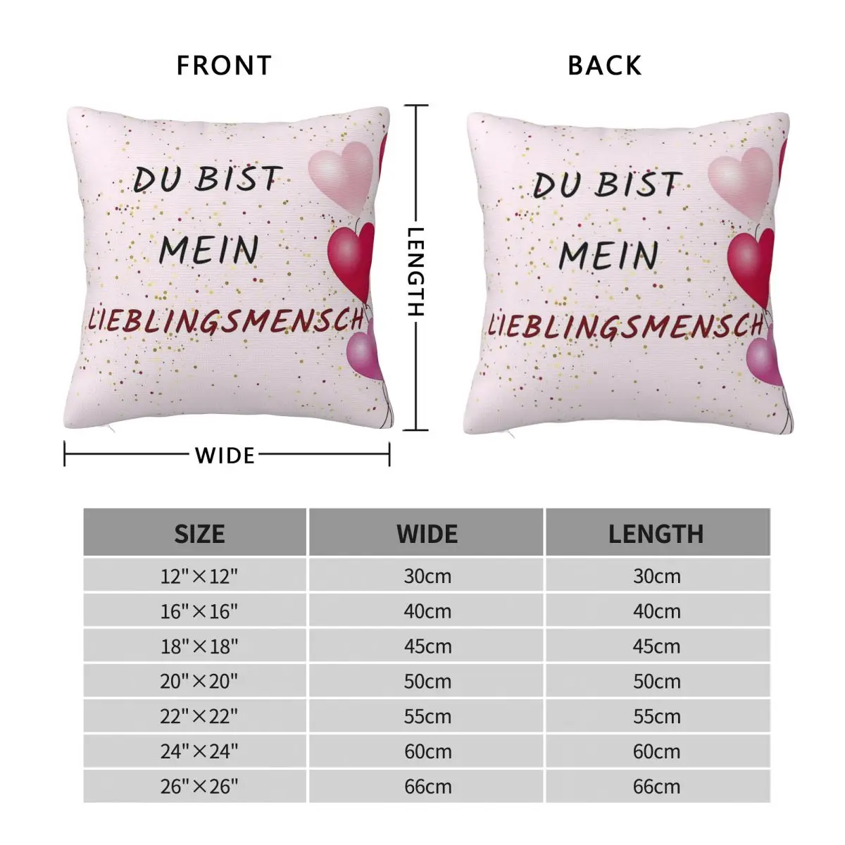 You Are My Favourite Person Square Pillowcase Polyester Linen Velvet Creative Zip Decorative Throw Pillow Case Bed Cushion Case