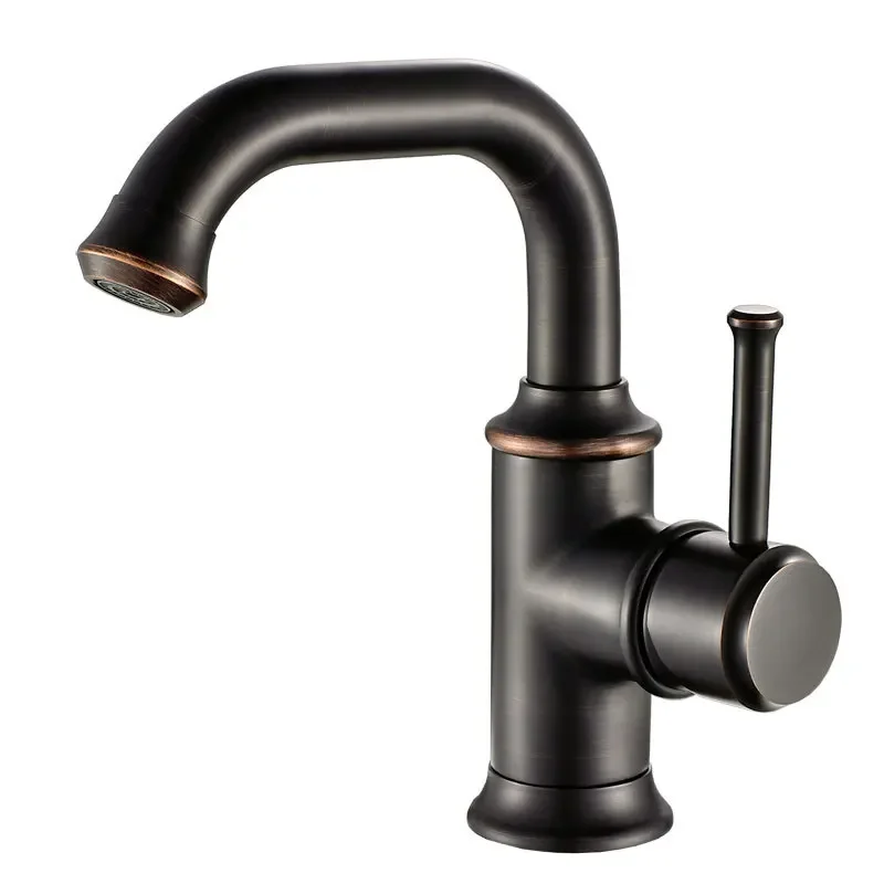 Vidric antique brass oil bubbed bronze Bathroom faucet, height up basin faucet hot&cold mixer tap bacia torneira