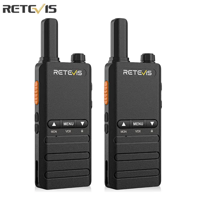 Retevis B3B B63B 15mm Ultracienkie Mini Walkie Talkie Ładowanie Type C VOX Radiotelefony PMR446 Profesjonalne Przenośne Radiotelefony Dwukierunkowe
