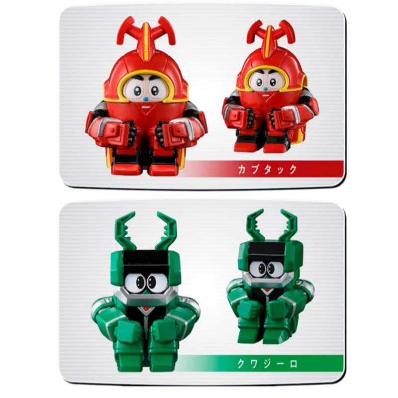 Bandai Gashapon Machiboke Sitting Waiting Mini Figure Kabutack Robotack Collectible Desktop Decoration Action Figure Ornament view 6