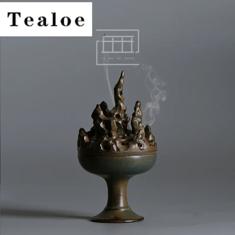

Taihu Lake Stone Incense Burner Incense Mosquito Repellent Incense Household Smell Distributor Tea Items Equipment Ornaments
