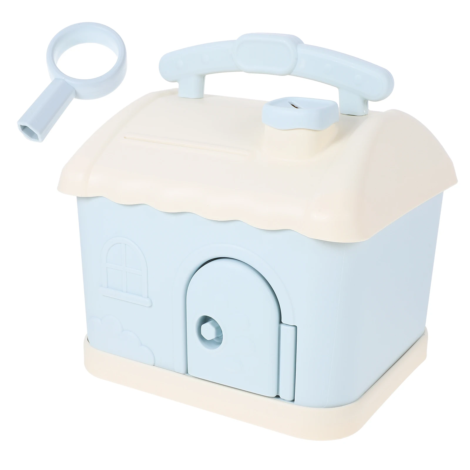 

1pcs Cartoon Coin Bank for Kids Girls Boys Money Storage Home Decor Cottage Shape with Idea Bedroom Living Room