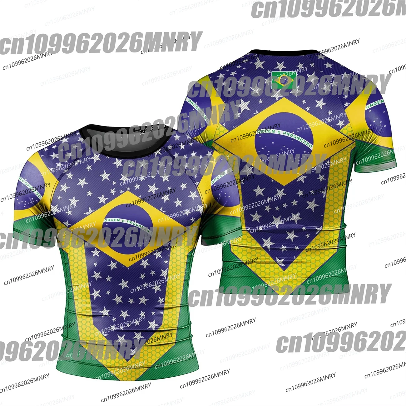 Men Brazilian Jiu Jitsu TShirt Grappling Short Sleeve Sport Top Fitness Gym TrainingQuick Dry Sportswear Casual Beach Tees