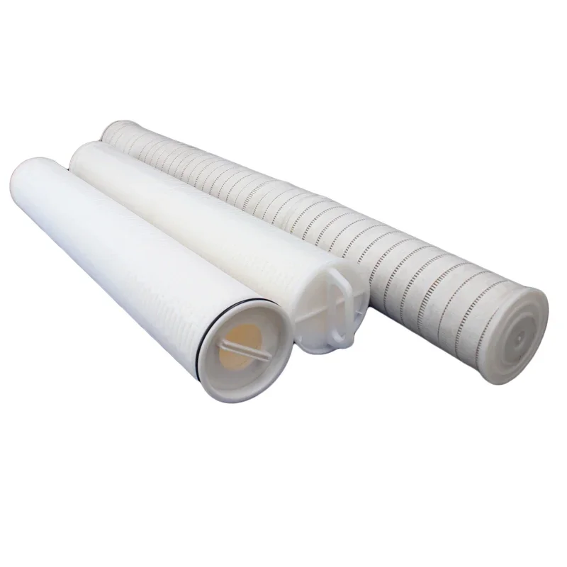 6 inch Belt Type 10 Micron High Flow Filter Element Pleated Depth Polypropylene Membrane for Water Treatment Machinery