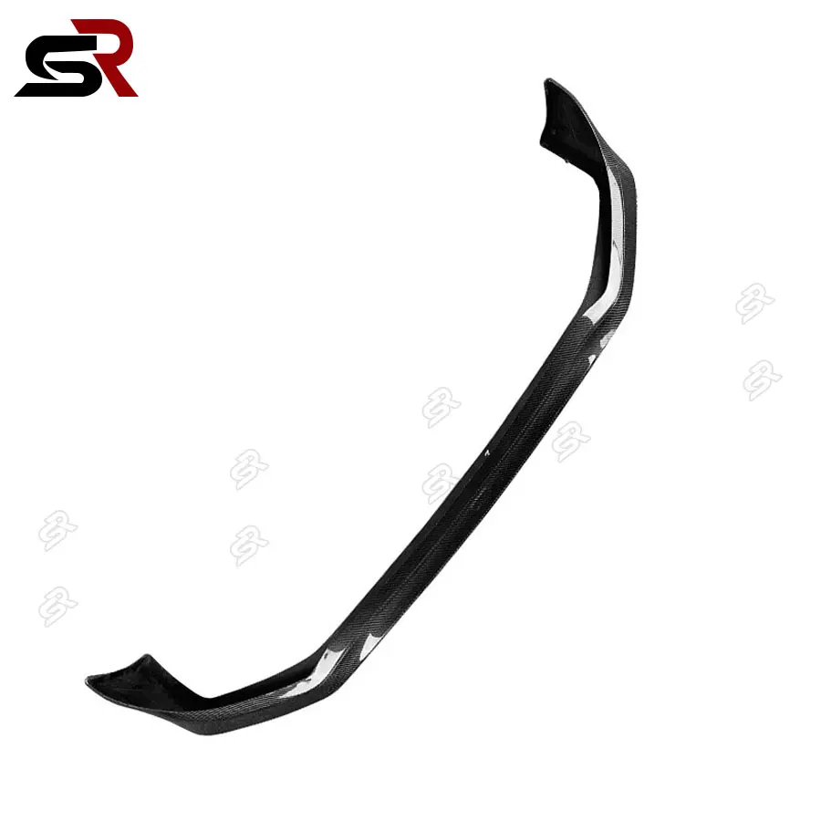 For Suzuki Swift Sports ZC33S Series Carbon Fiber Front Lip Diffuser Spoiler Short Chin Apron  Bumper Shovel Guard Plate