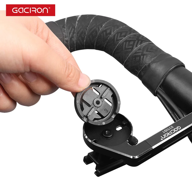 Gaciron H10C Bike Computer Mount for Garmin Bicycle Aluminum Bracket For Gopro Camera & Stopwatch Adjustable Cycling Lamp Holder