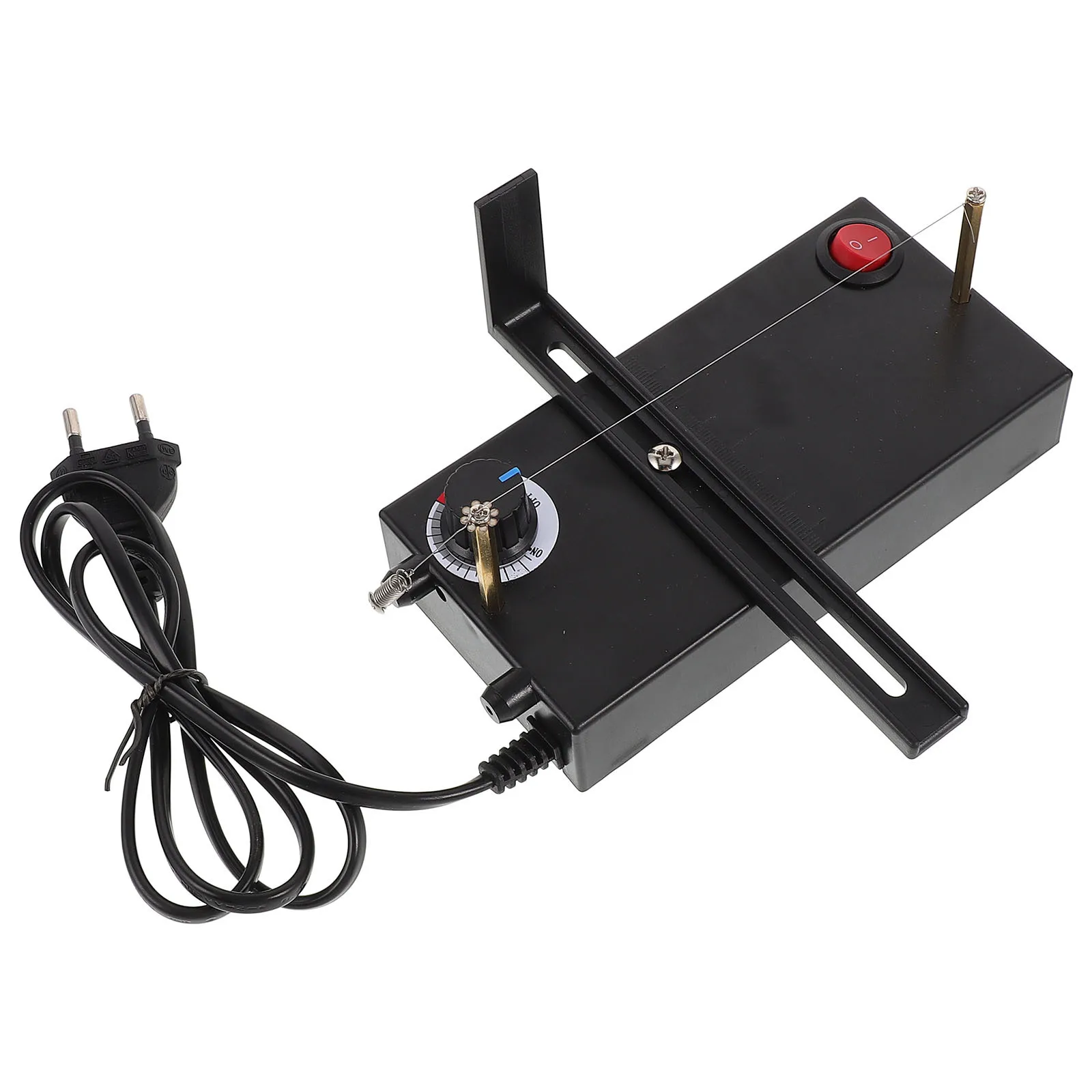 Adjustable Electric Cutter Hot Wire Ribbon Cutter Portable Cutting Machine for Webbing Fabric DIY Craft Eu Plug