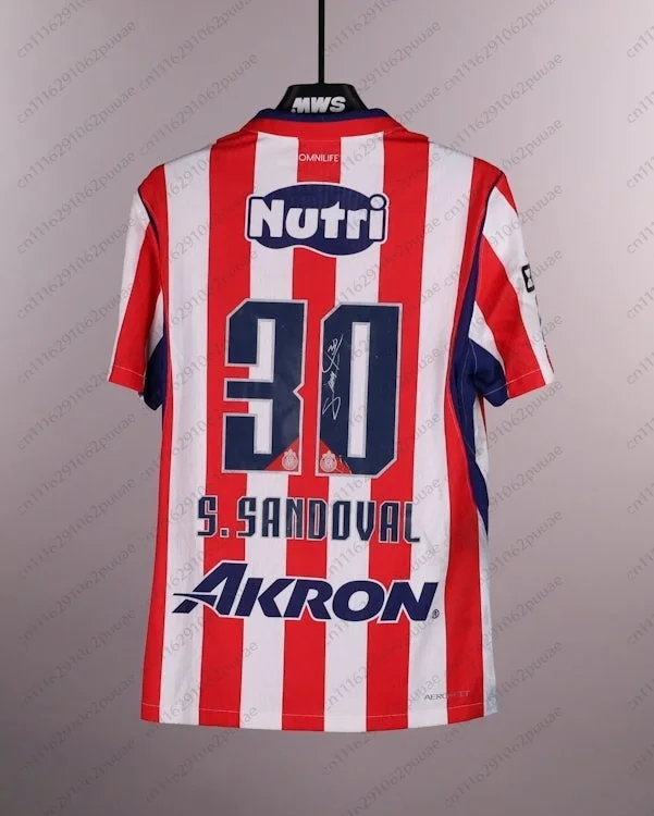 2026 Chivas De Guadalajara 3D-Druck Fußballtrikot Herren Atmungsaktives Schnelltrocknendes Kurzarm-T-Shirt Familien-Partnerlook – Detail 17