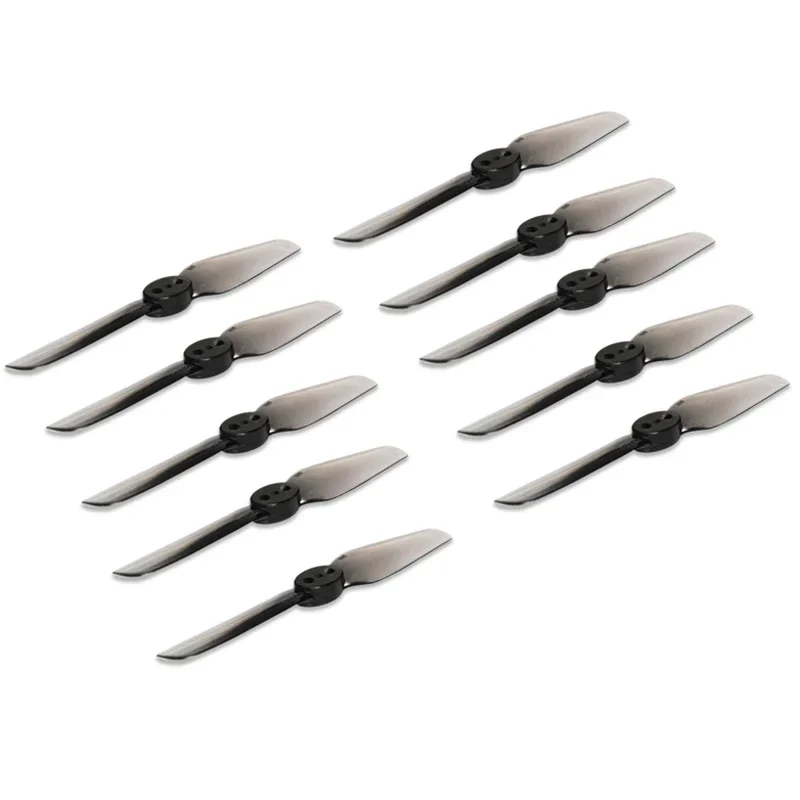 5 Pairs HQ Prop Durevole T65MM 65 millimetri 2.5 Pollici CW CCW 2 Lama Elica per Ultramicro/Stuzzicadenti FPV drone Quadcopter Grigio Blu