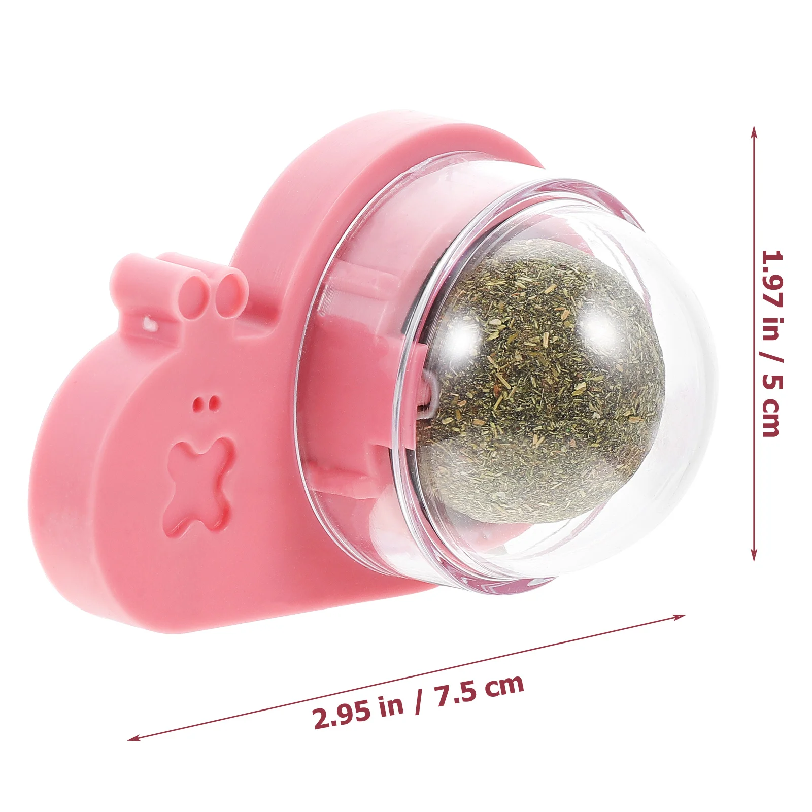 Cymbidium Ball Cat Treats Catnip for Indoor Cats Chew Rotating Pp Kitten Toy Wall Plaything