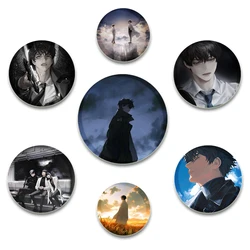 Anime Omniscient Reader's Viewpoint Creative Badge Tinplate Pins Button Brooch for Backpack Decoration Accessories Jewelry Gifts