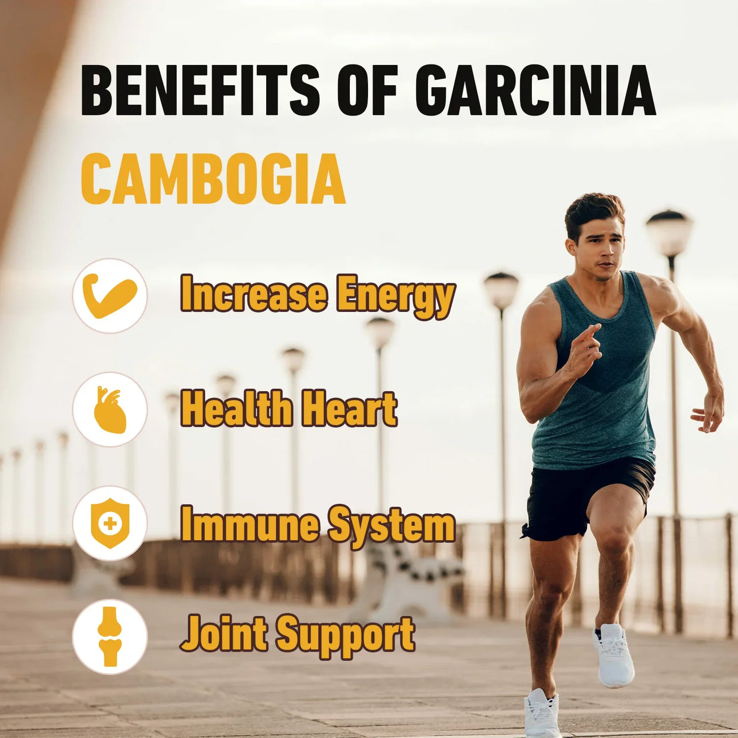 Garcinia Cambogia - Fat Burner, Detox, Appetite Suppressant, Skin Beauty, Energy Metabolism Supplement