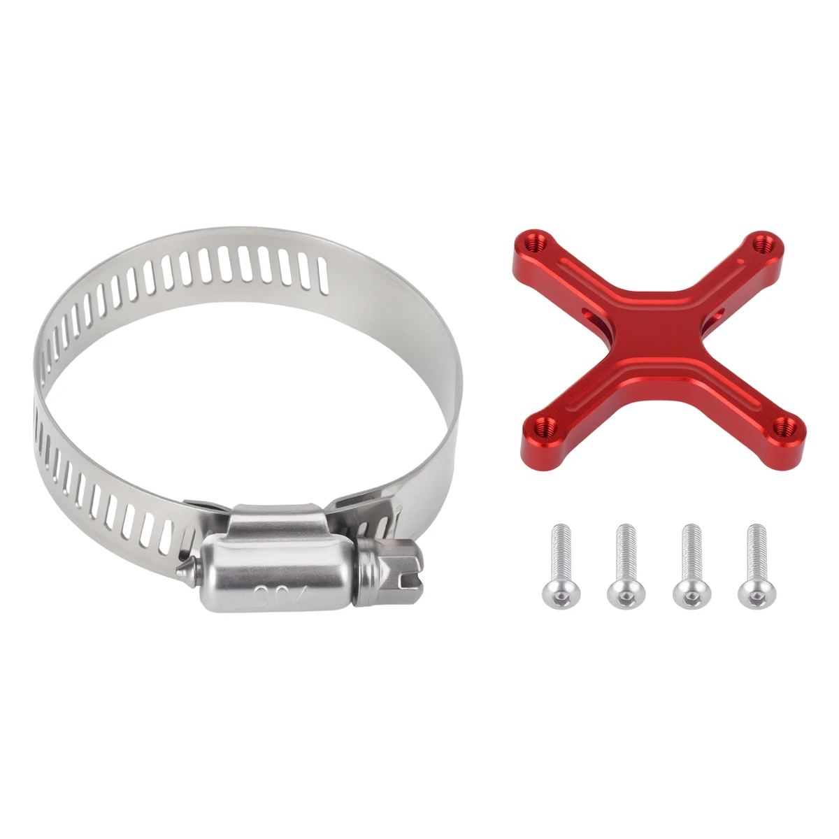 Universal Adjustable Fan Mount 30-49mm Wide Range for 1/8 1/10 RC Brushless Motor Hobbywing Rocket Series Cooling Fan Heat Sink view 4
