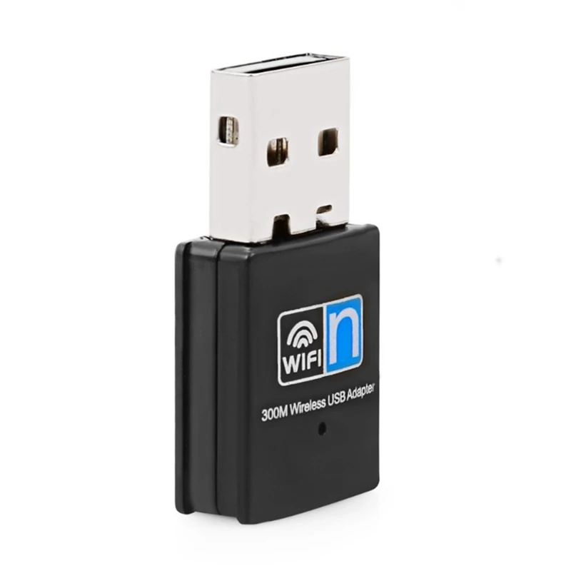 

Беспроводной мини-USB Wi-Fi адаптер 802.11N 300 Мбит/с USB2.0 приемник-ключ сетевая карта для настольного портативного ПК