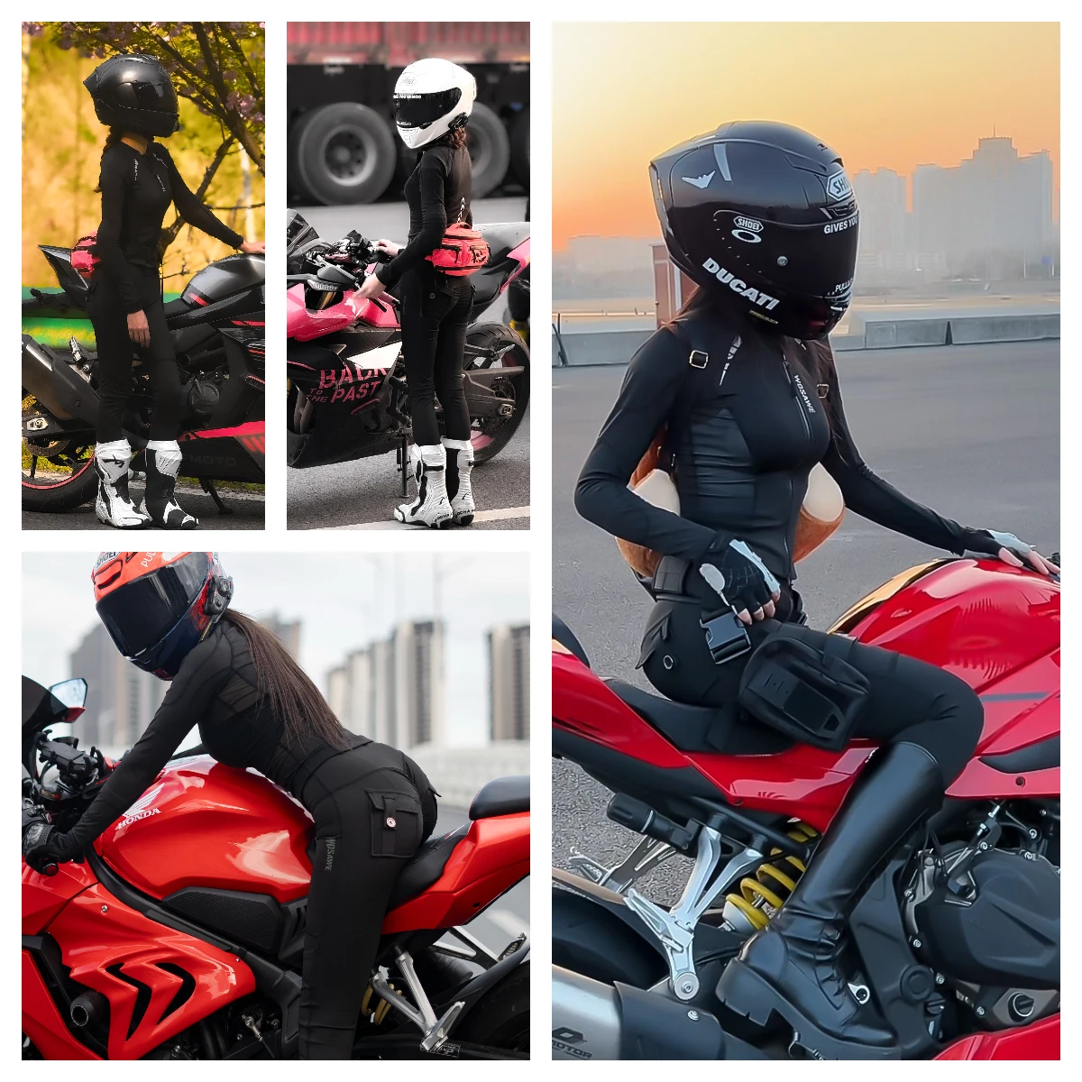 WOSAWE Women Motorcycle Jacket - Summer Clothing Motorcycle recension och pris