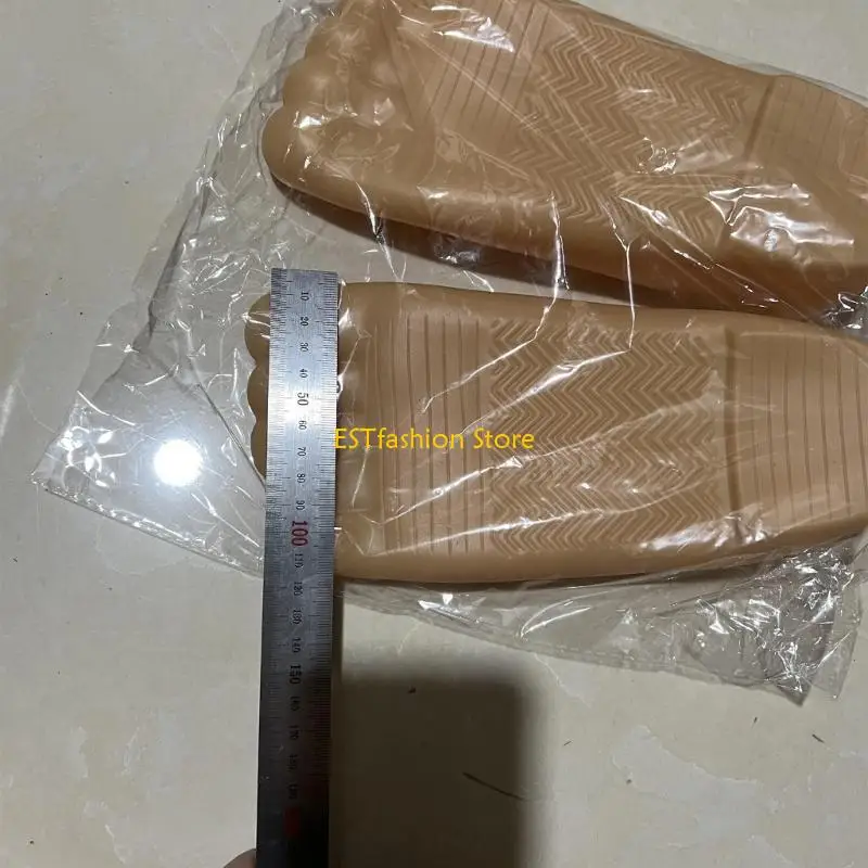 Y5GC Realistyczne buty z gigantycznymi stopami dla mężczyzn i kobiet, buty na Halloween Cosplay Prank Prop