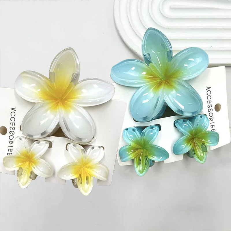 Tropical Flower Hair Clip 3