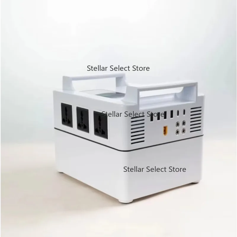 Portable Outdoor Power Supply 220V Self-Driving Stall High-Power  Energy Storage Pure Sine Wave for Mobile