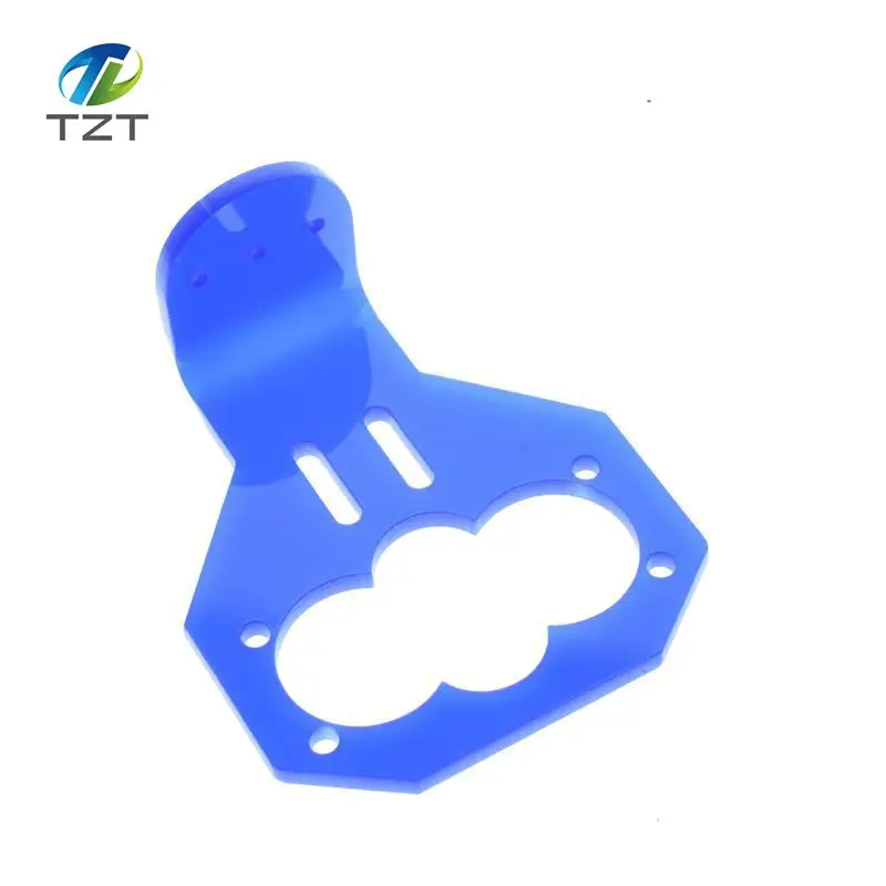 1PCS Cartoon Ultrasonic Sensor Mounting Bracket for HC-SR04 Smart Car Blue Color