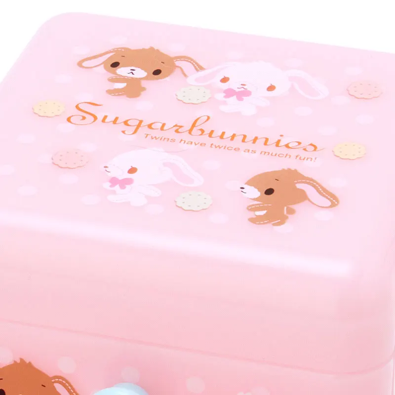 Sugarbunnies Desktop Organizer Mini Drawer Storage Box Transparent Hair Accessories Headband Organizer Sanrio Figures Model Toys