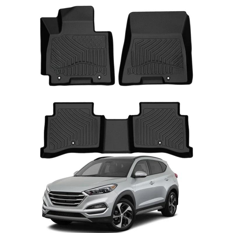 

Foot Mats Liners Fits For 2016 2017 2018 Hyundai Tucson TPE Rubber All Weather United States