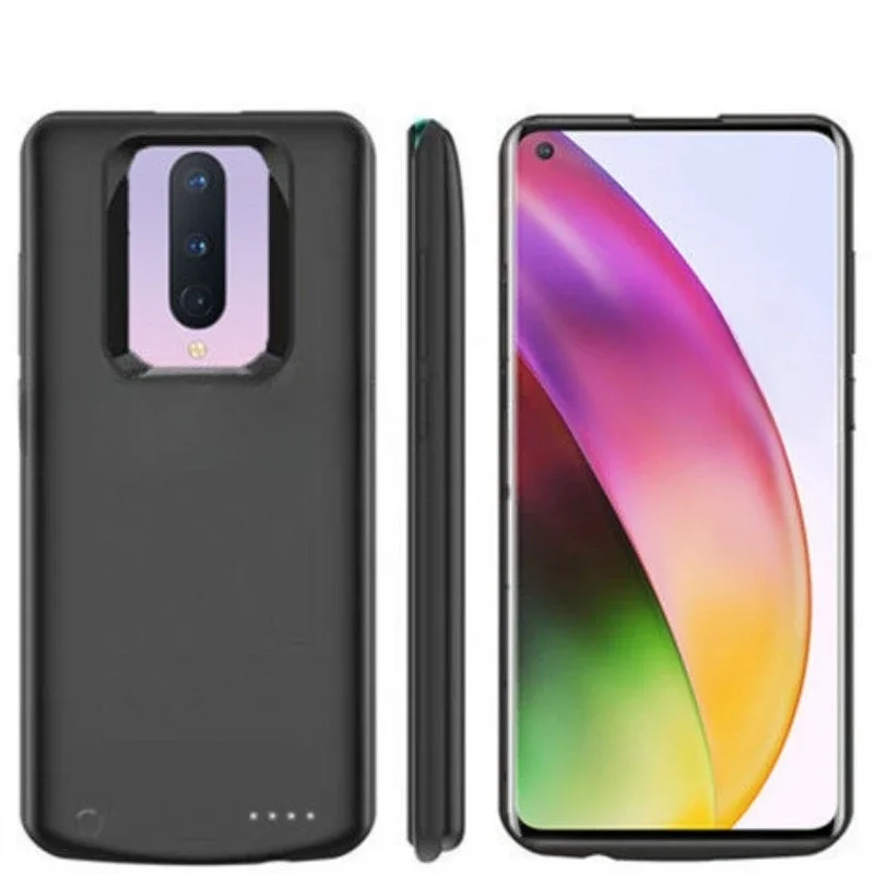 20000mAh Powerbank Cover For OnePlus 8 Pro Battery Charger Cases External Battery Power Bank Cover For Oneplus 8 Charging Case