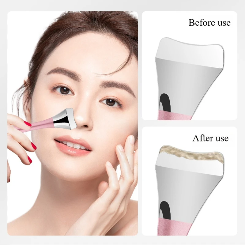 Stainless Steel Facial Blackhead Removal Tool No Fragrance Facial Scraper Cleaning Tool for Deep Pore Cleansing Skin Care Tool