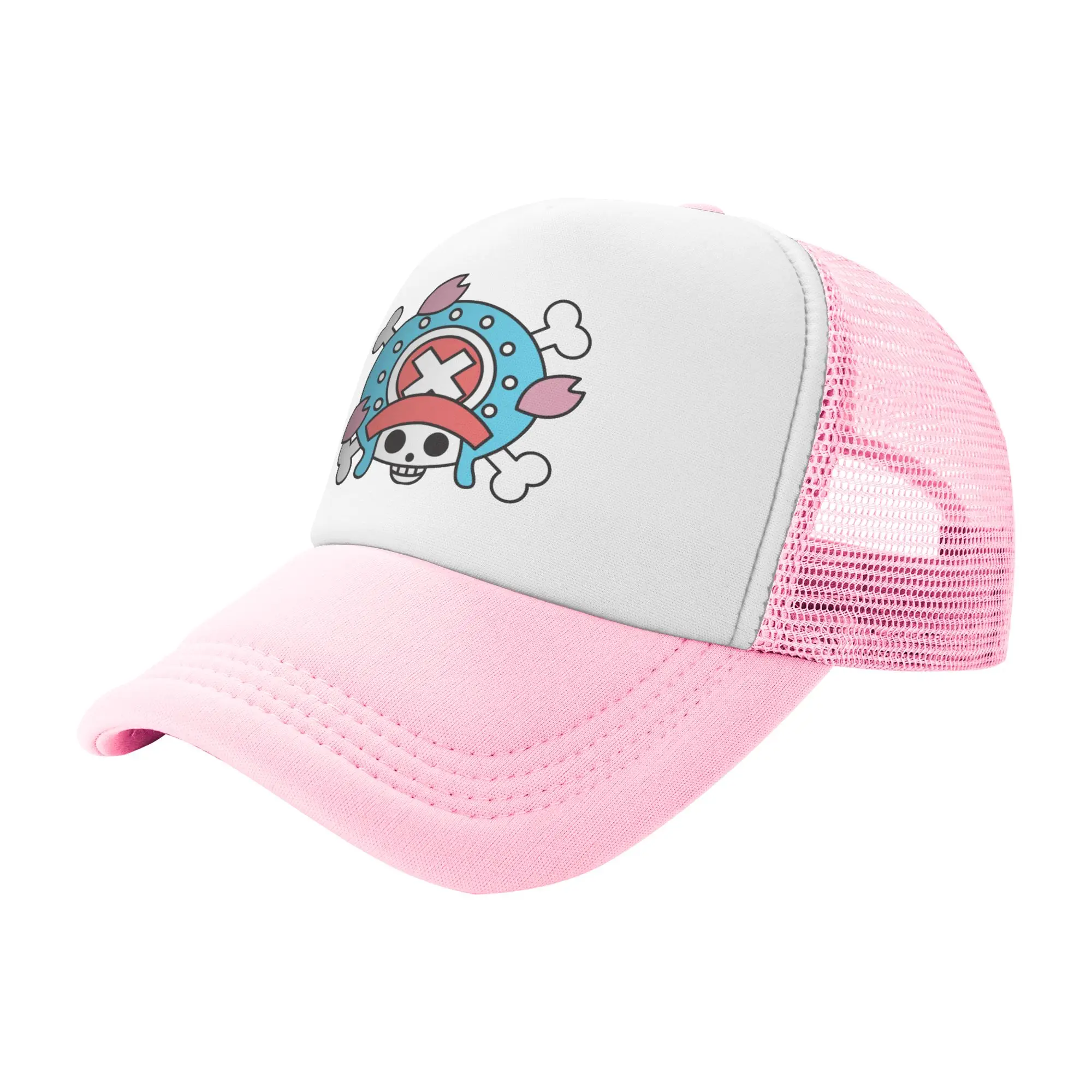 Unisex Flag Chopper Ones Pieces Trucker Hat Fashion Mesh Baseball Caps Polyester  Hats Trucker Worker Cap Sun Caps Winter