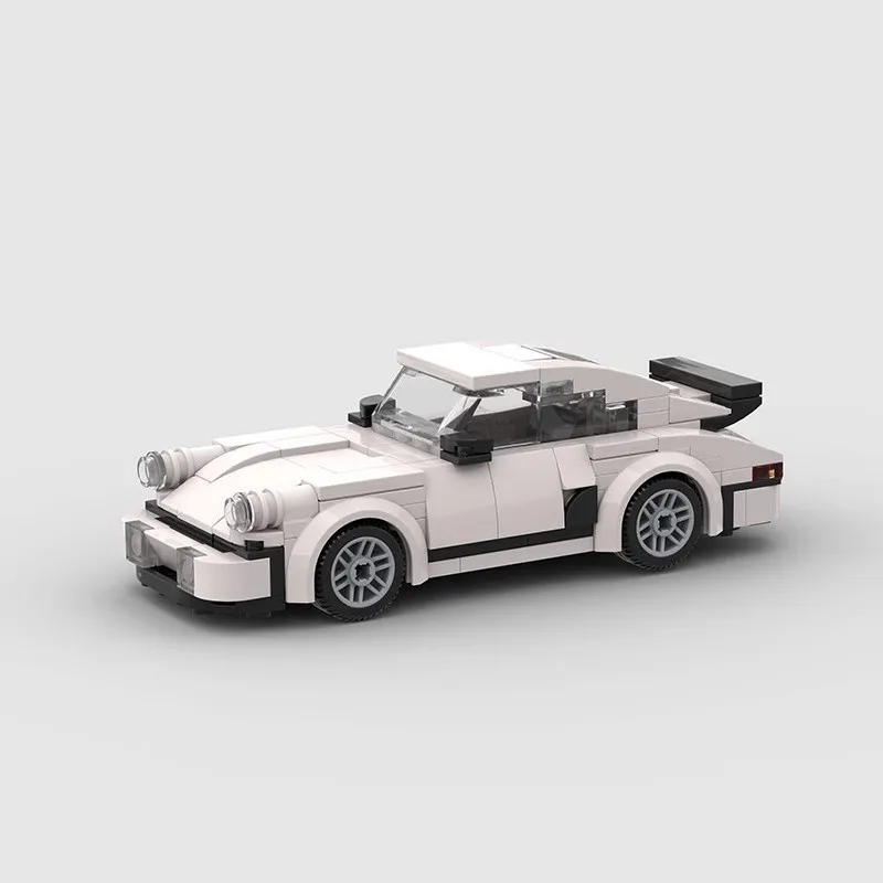 Modello di auto compatibile Moc 911 tecnologia di auto sportive building block modulare regalo Natale giocattolo per bambini set fai da te assemblaggio