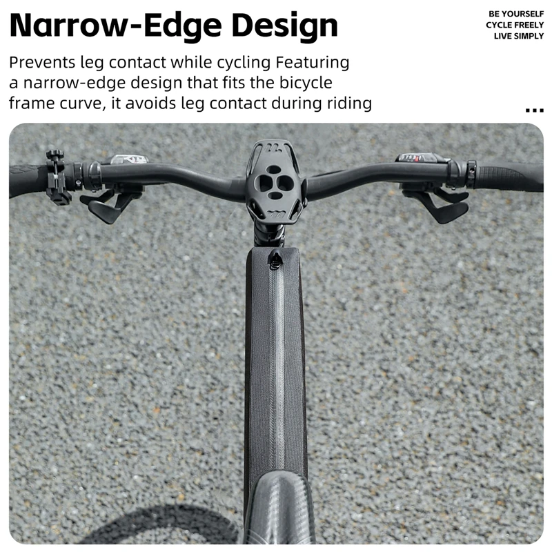 WEST BIKING Bicycle Extra-Long - đánh giá và giá Gravel Bike Frame Bag Bikepacking