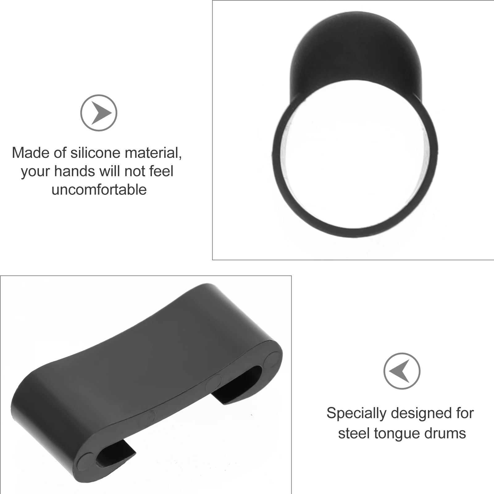 

Anti-slip Finger Cover Set Sleeves Drum Stick Holder Picks Accessories Musical Instrument