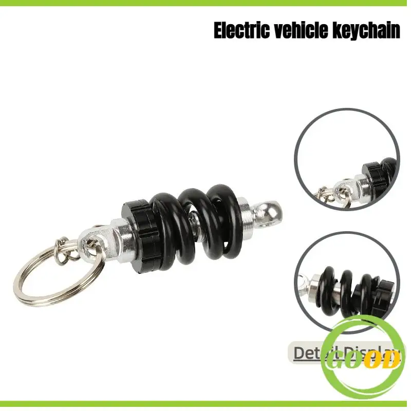 

Брелок-амортизатор из алюминиевого сплава – подвеска в виде передней стойки автомобиля, идеально подходящая для автомобилей и различных скутеров