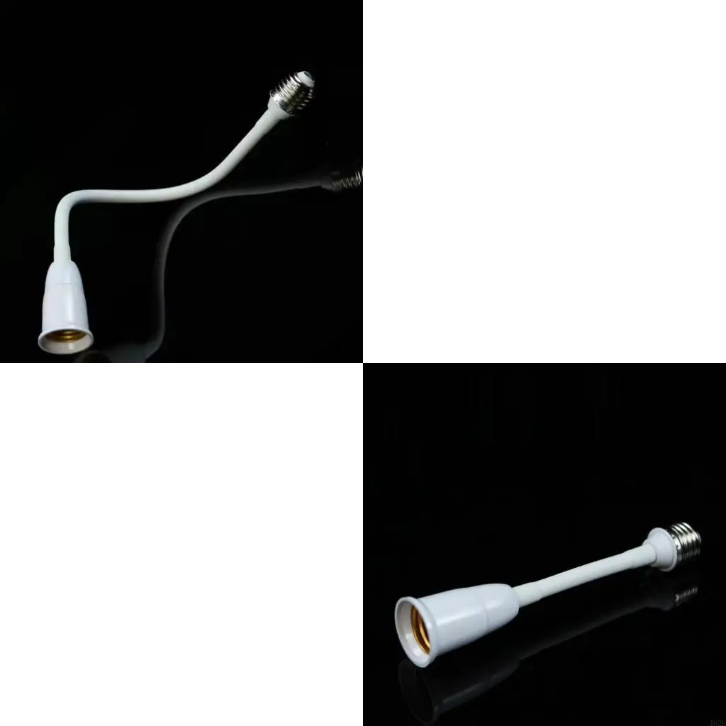462E E27 To E27 Extension Lamp Holder Universal Lamp Socket Adapter Extension Lamp Socket Cable for Diy Lamp Art Screw