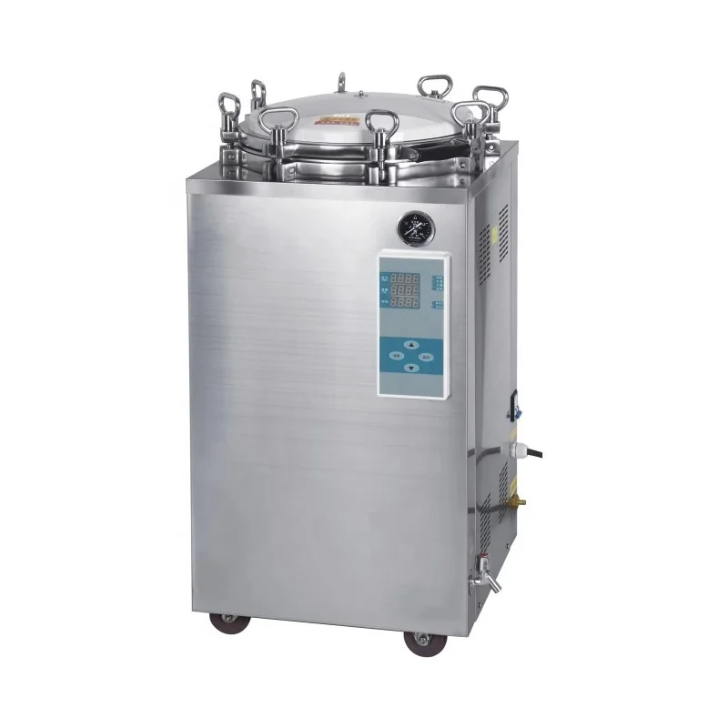 75L Vertical Autoclave, Laboratory Sterilizer, Food Fterilization Equipment, Intelligent Program Control, Safe Sterilization