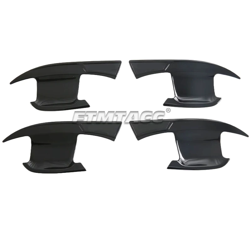 LHD ل BYD ختم U Sealion 6 2024 2025 2026 سيارة الجانب الخارجي مقابض الأبواب غطاء الكسوة الباب إكسسوارات خارجية لأبواب السيارات ABS نحى الملمس