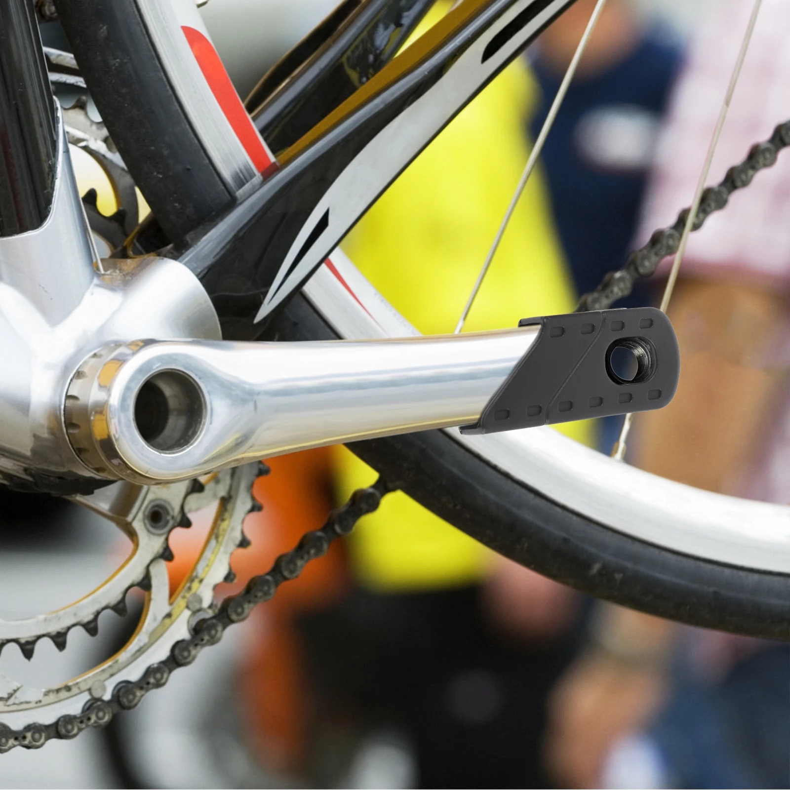 

1 Pair Silicone Bike Protectors Universal Anti-Slip Crankset Covers Easy Install Pedal Boot Protective Cap For Bicycle Crank