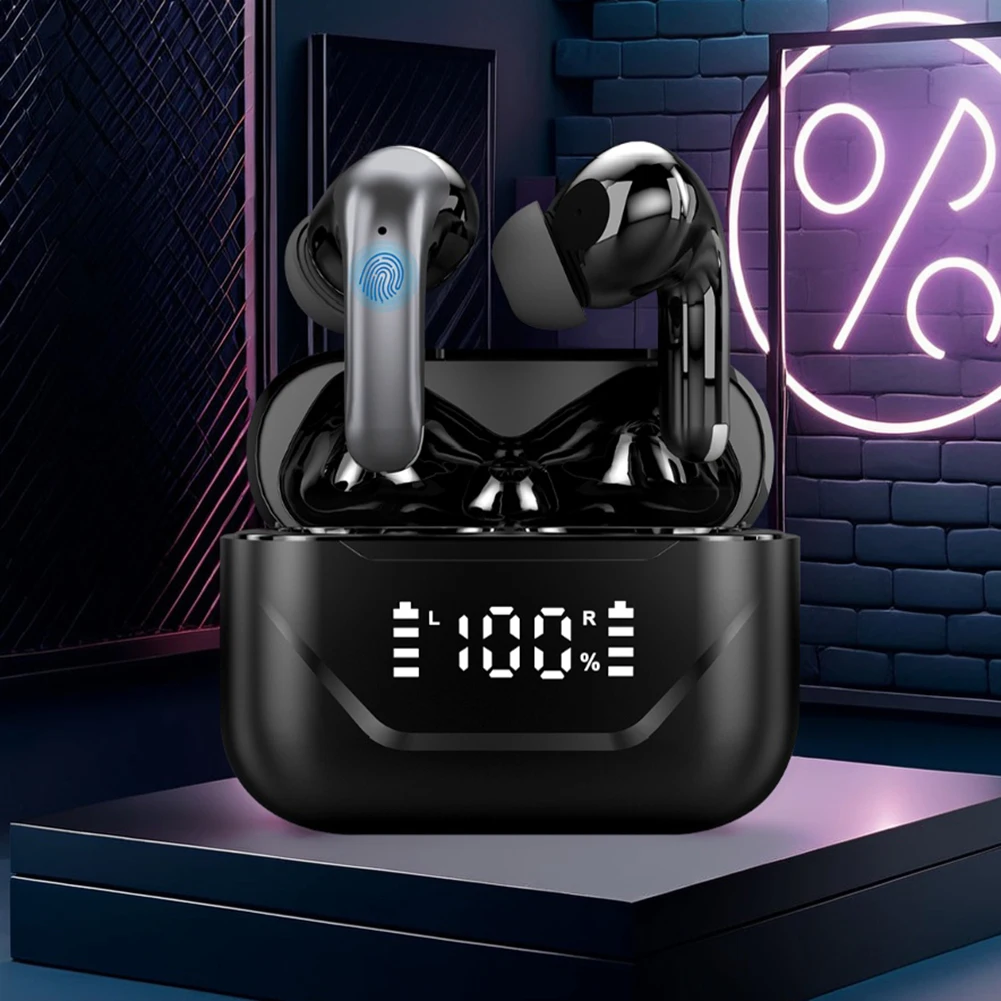 A17pro Languages Translation Earphones Bluetooth 5.4 AI Translator Earbuds ANC Noise Canceling Real-Time Translator Headphones