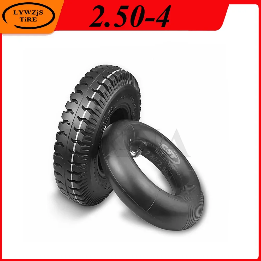 

2,50-4 шины, внутренняя и внешняя шина, 8-дюймовая пневматическая шина для колес для электрического скутера, аксессуары для тележек